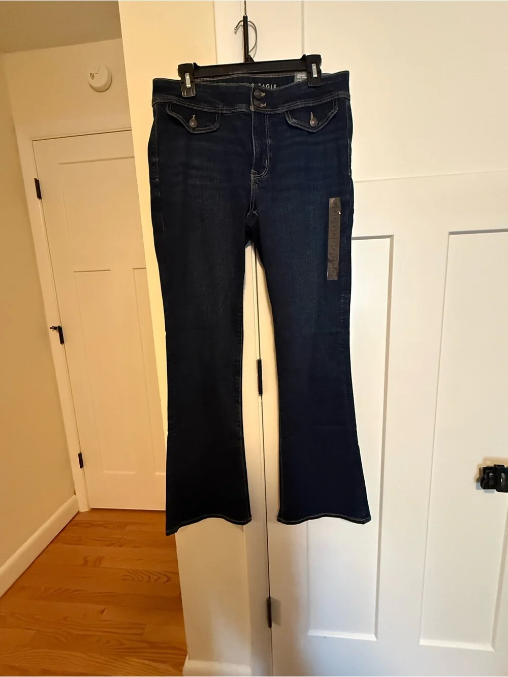 American Eagle Outfitters Dark Blue Flare Jeans